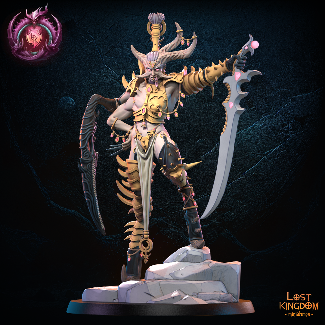 Depravation Daemon Princx, Lost Kingdom Miniatures