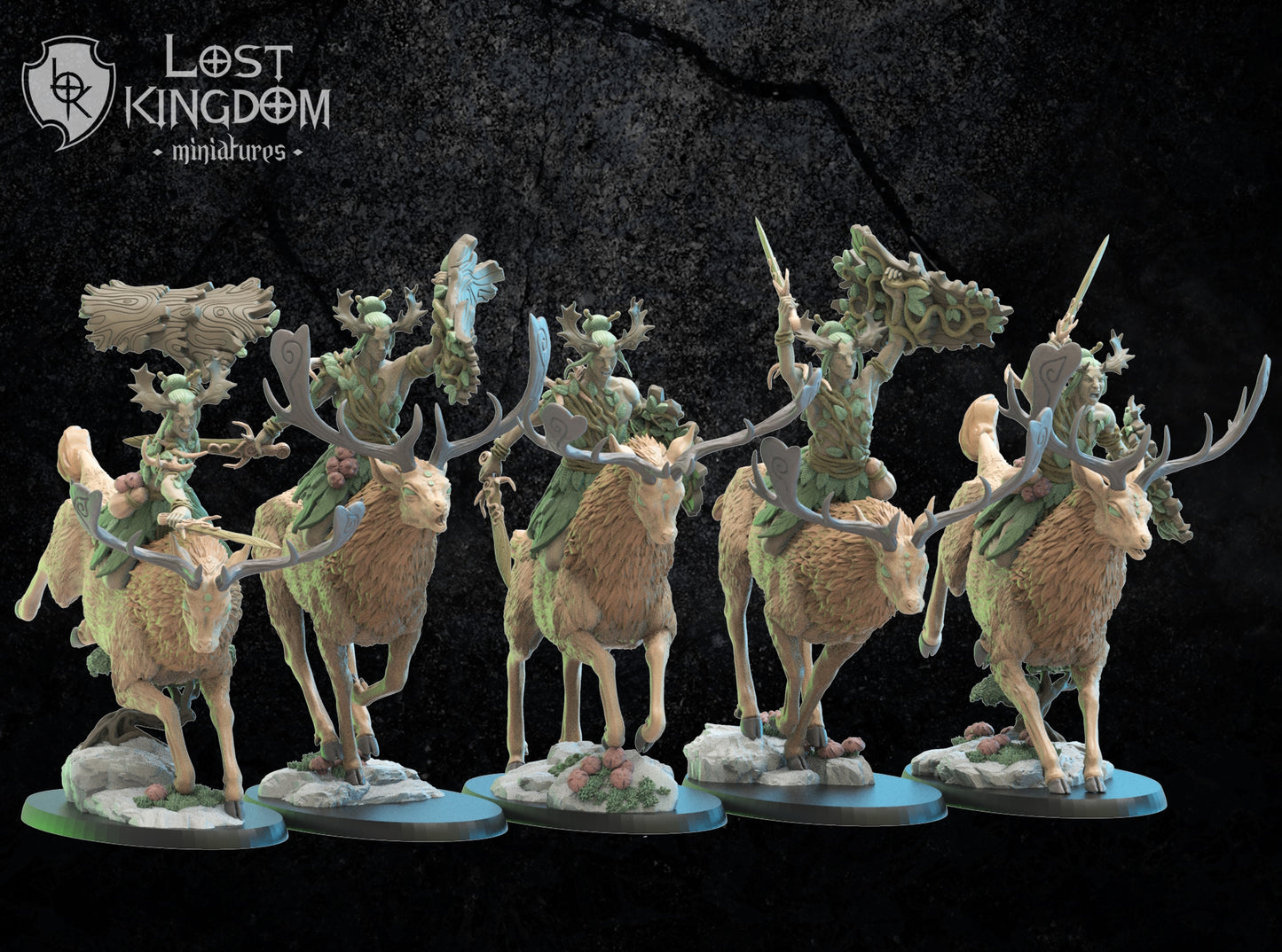 Shika Riders, Lost Kingdom Miniatures