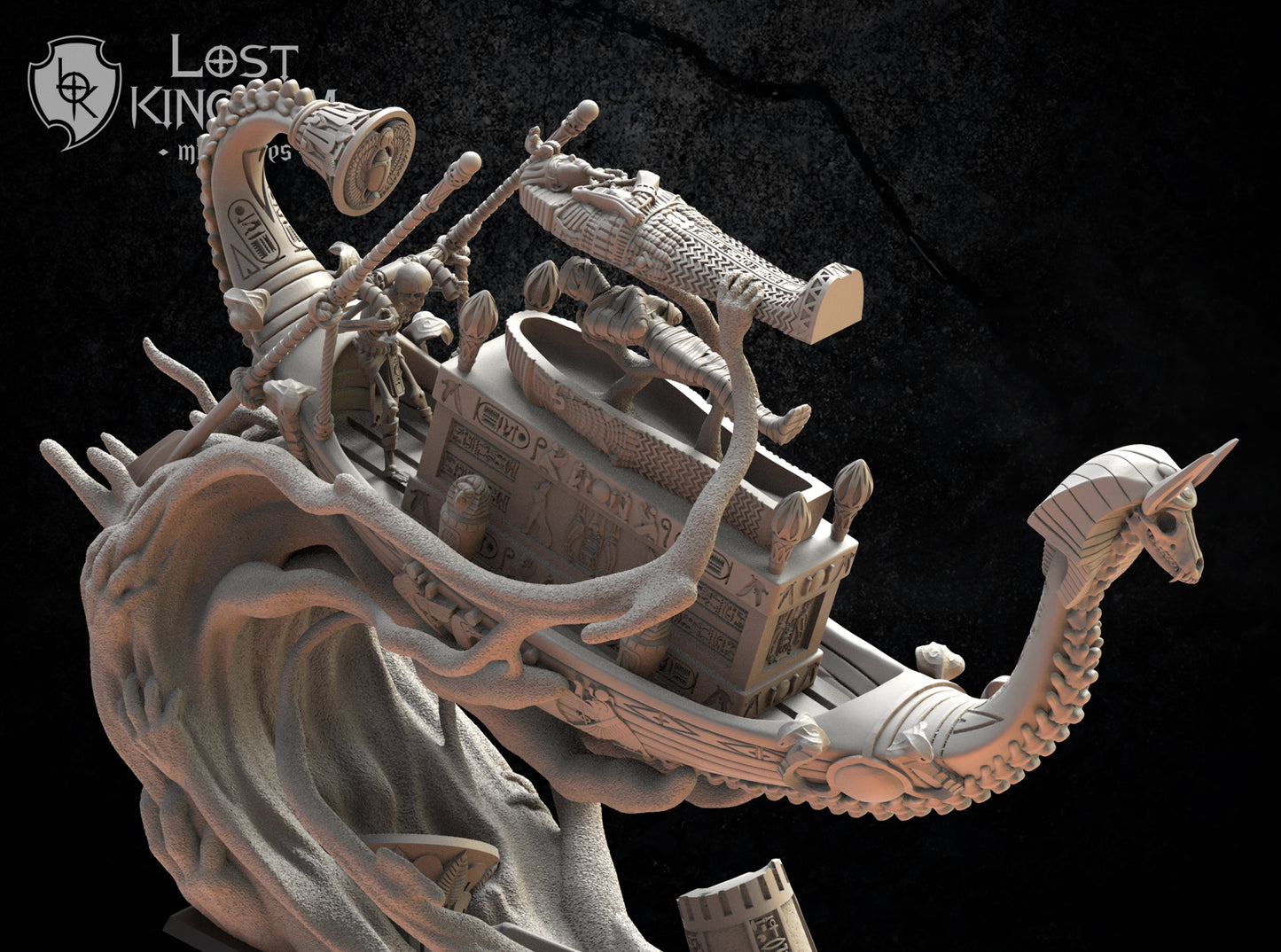 Kufu Ship, Lost Kingdom Miniatures