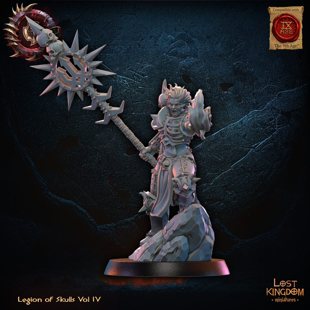 Skull Chosen Sorceress, Lost Kingdom Miniatures