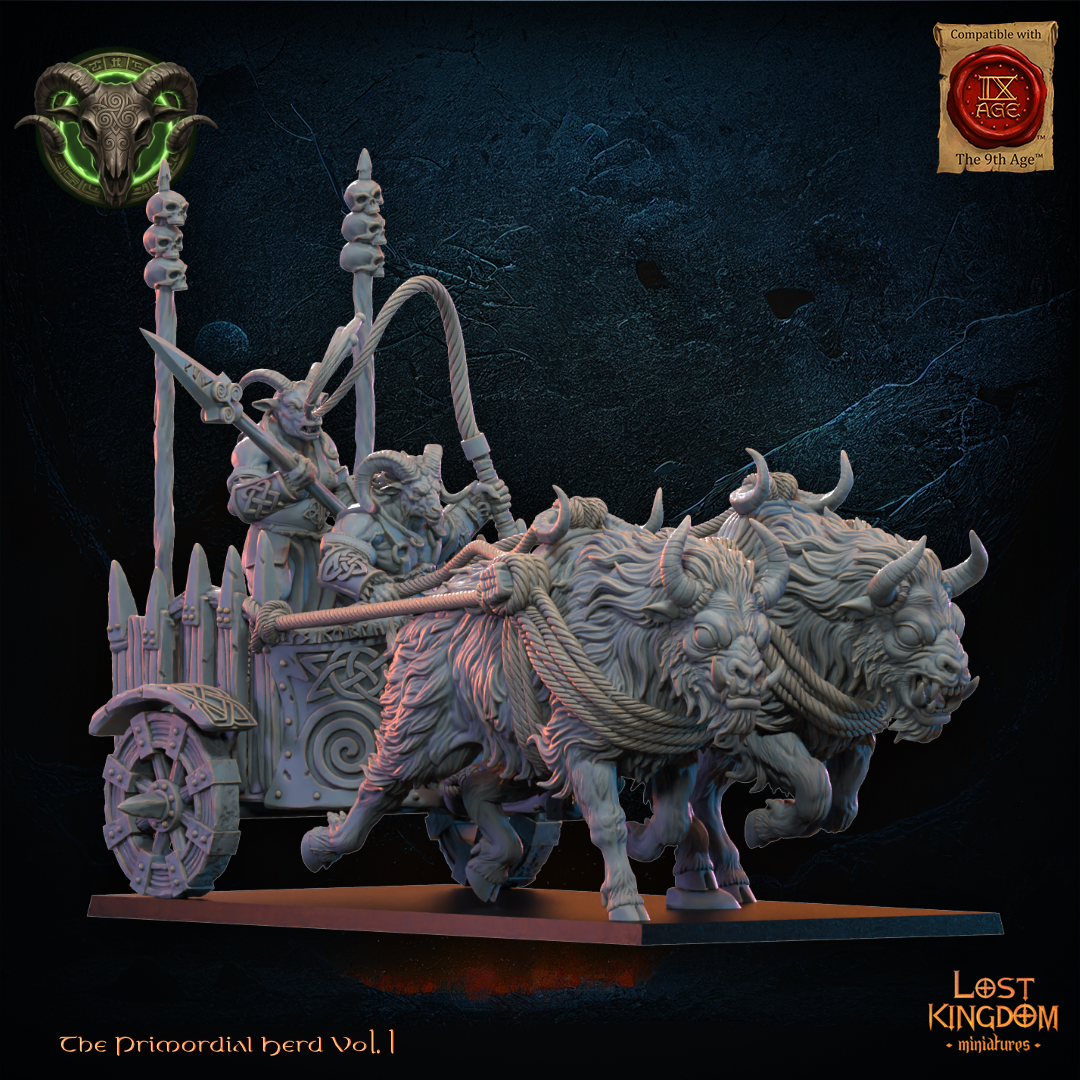 Raiding Chariot, Lost Kingdom Miniatures