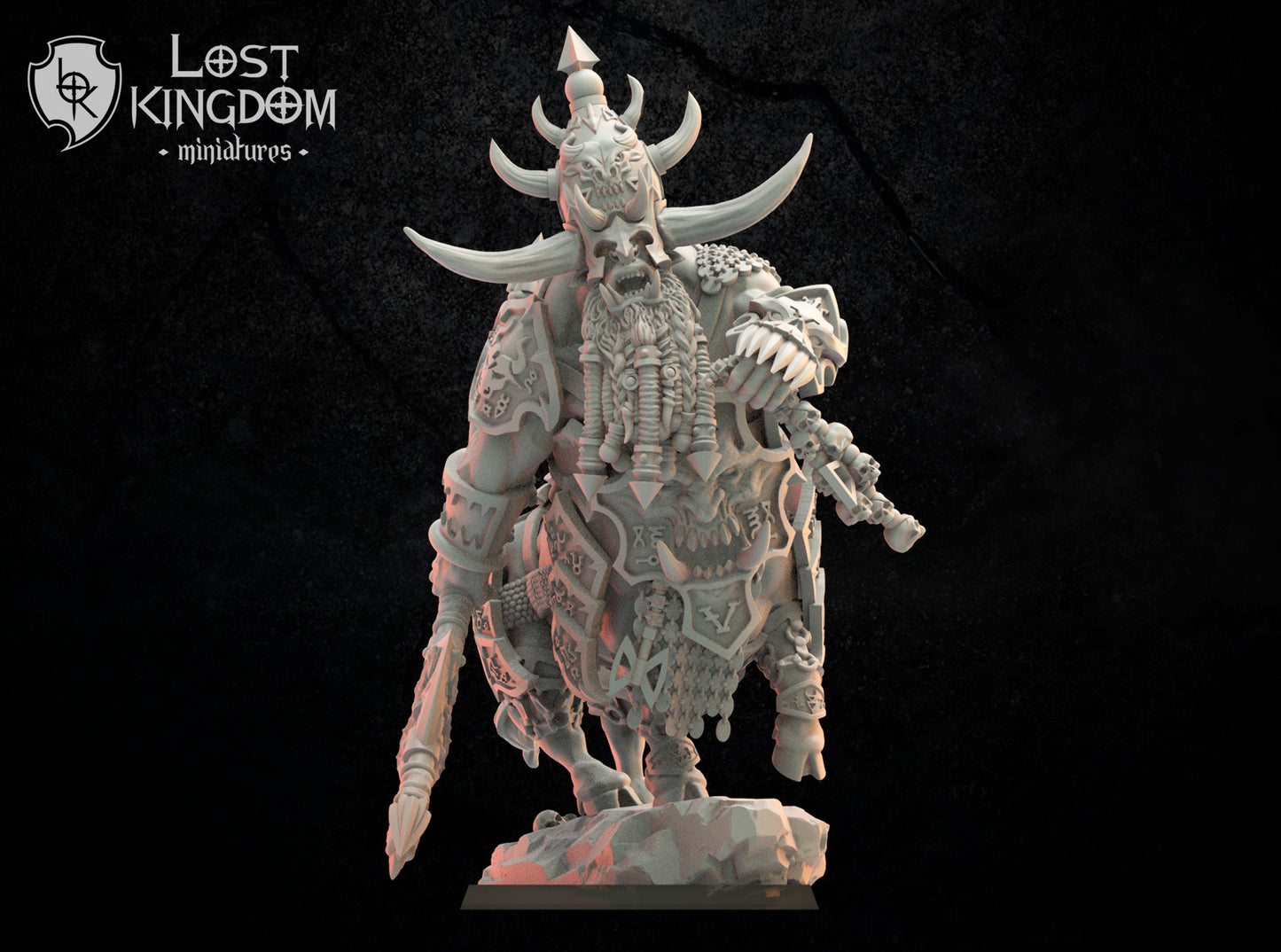 Hurgroth, Bul-Thaur Hero, Lost Kingdom Miniatures