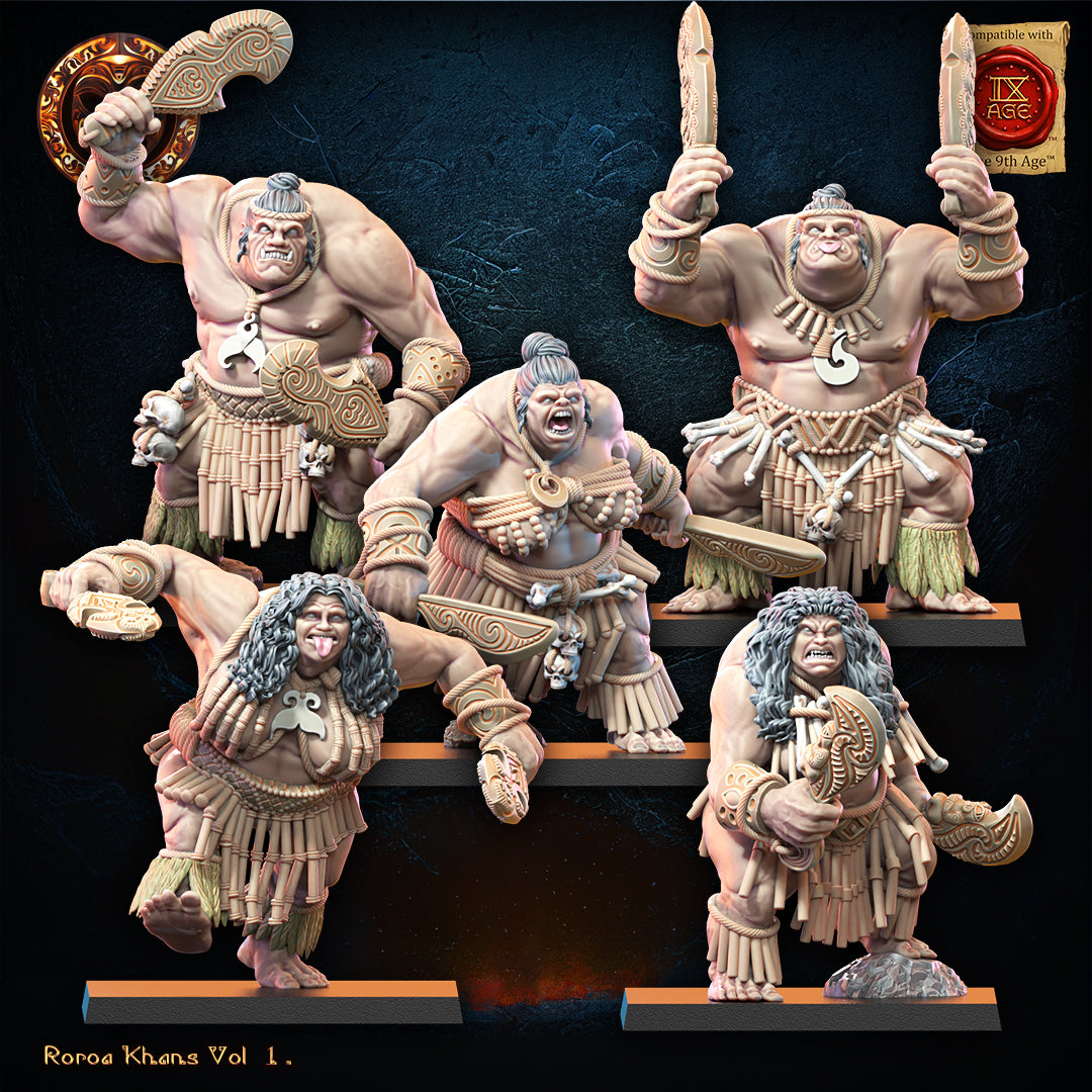 Roroa Unit, Lost Kingdom Miniatures