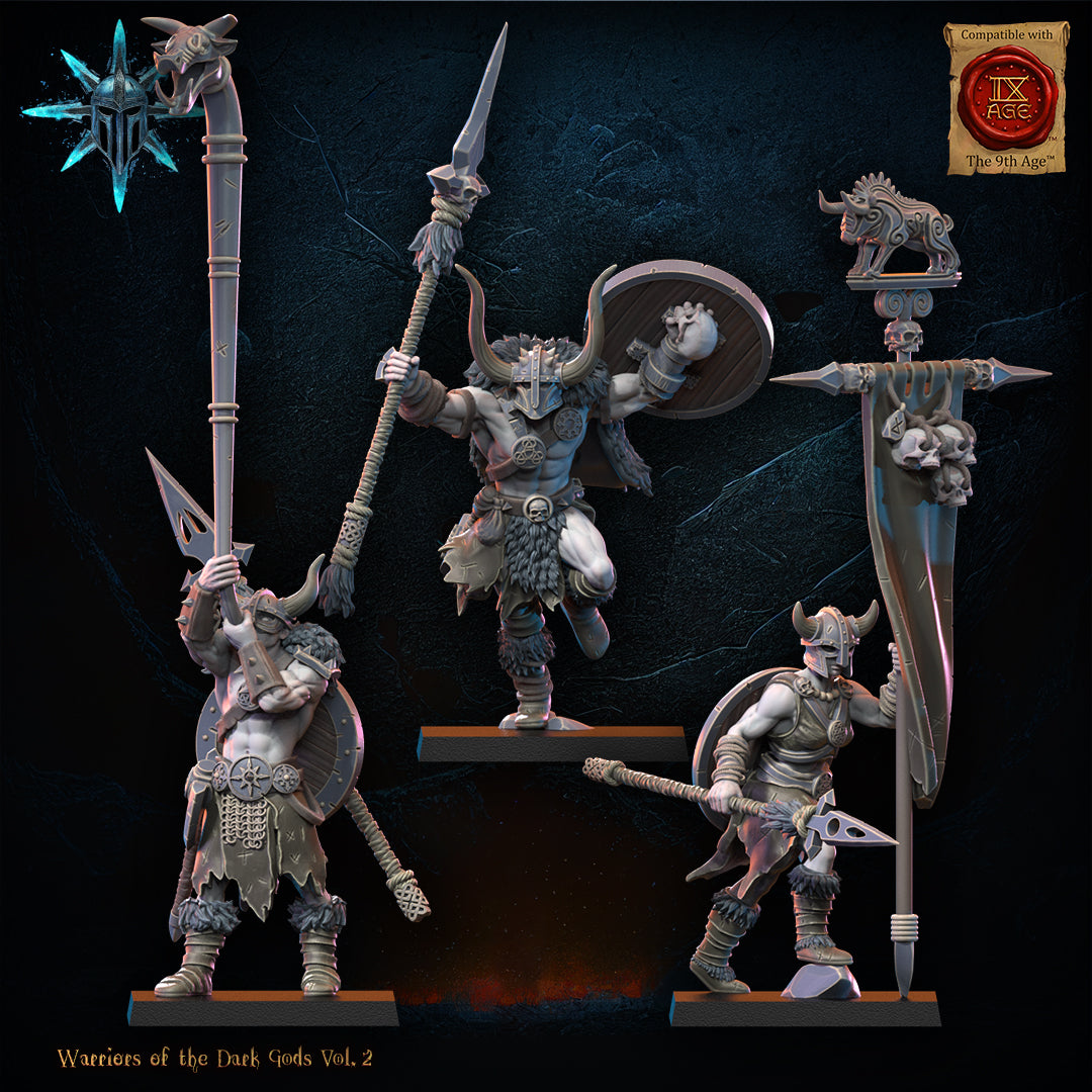 Barbarian regiment, Lost Kingdom Miniatures