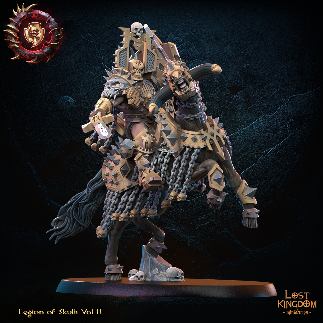Vorr, Champion of Skull Collectors, Lost Kingdom Miniatures