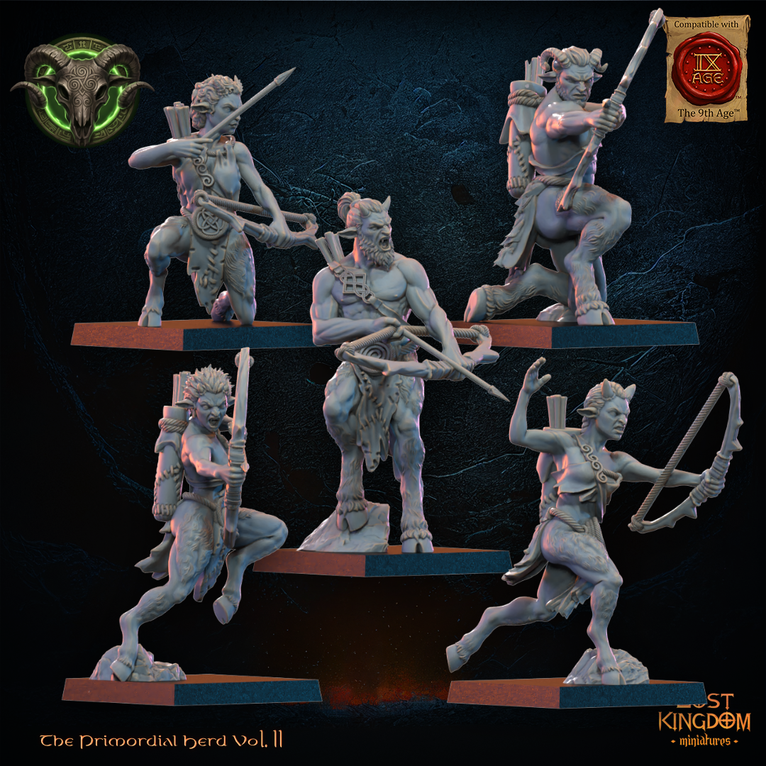 Mongrel Archers, Lost Kingdom Miniatures