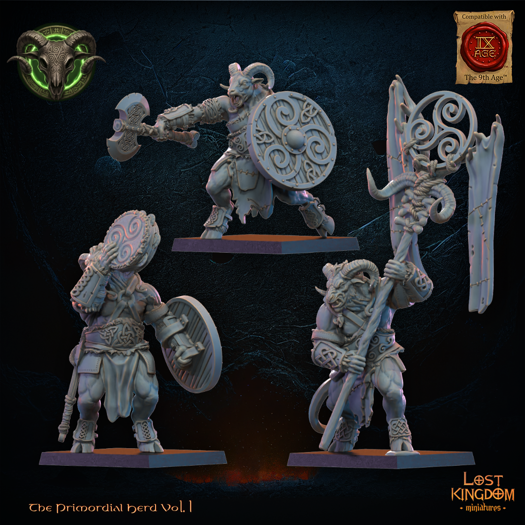 Wildhorn Herd, Lost Kingdom Miniatures