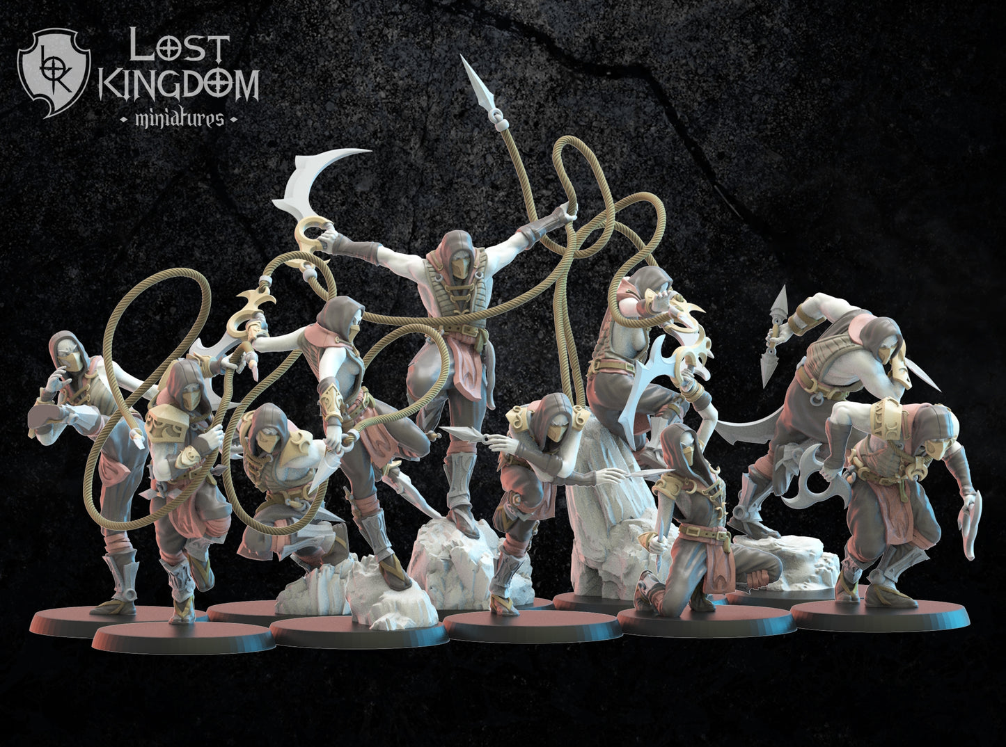 Dākumūn Shinobi Regiment, Lost Kingdom Miniatures