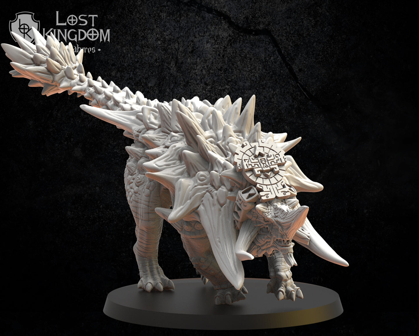 Ahuatli, spearback, Lost Kingdom Miniatures