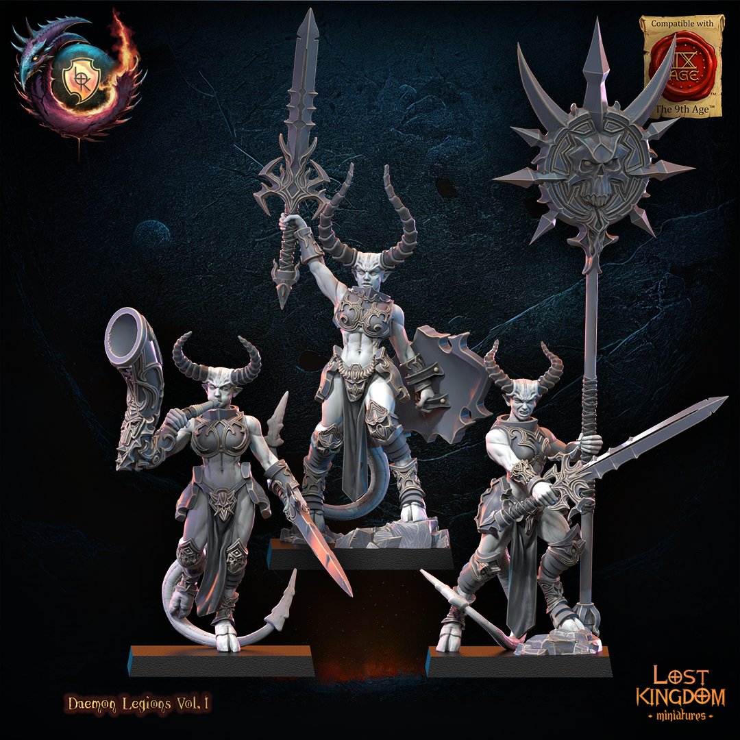 Succubi, Lost Kingdom Miniatures