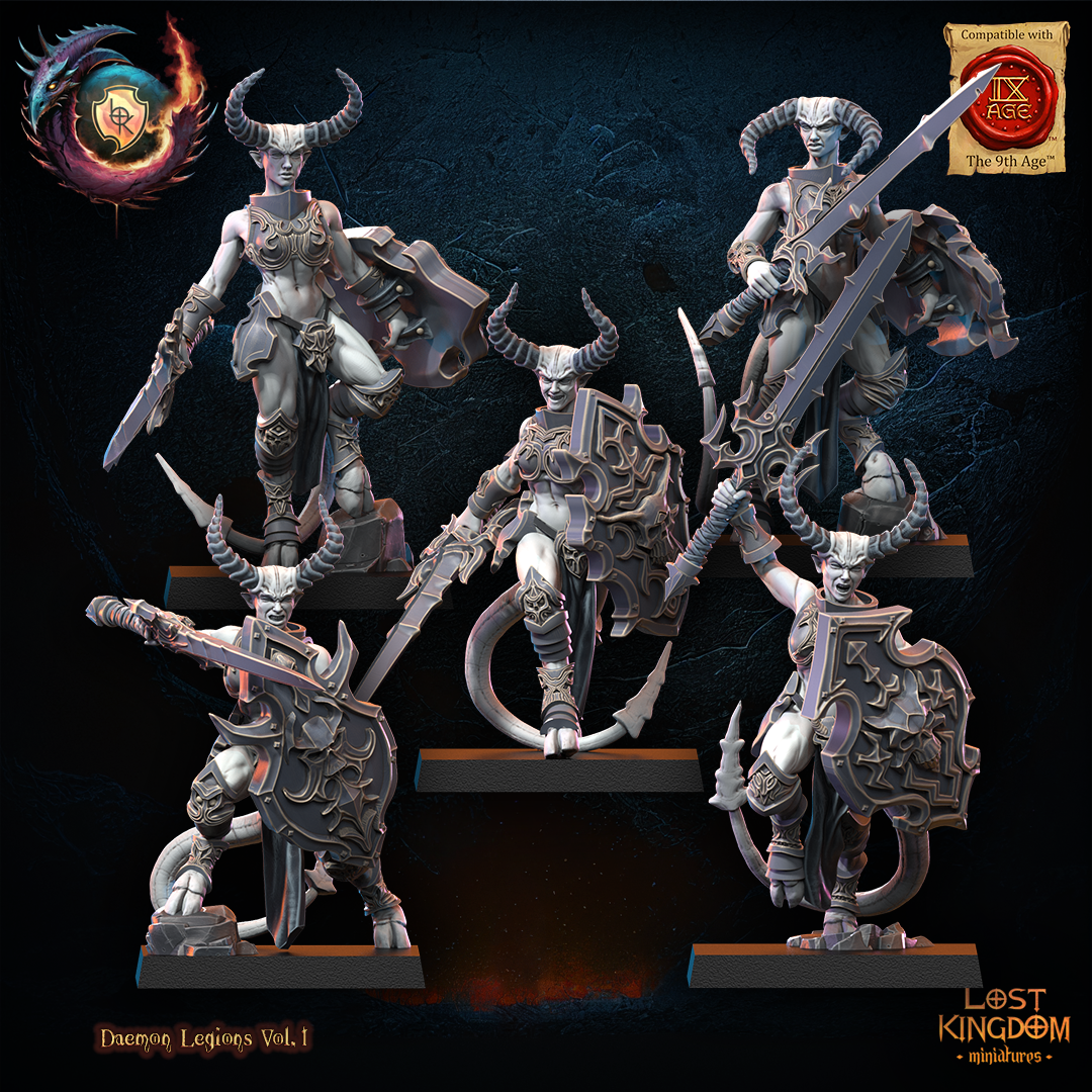 Succubi, Lost Kingdom Miniatures