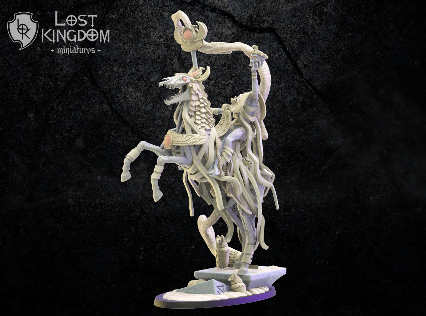 Seb, Headless Sorcerer, Lost Kingdom Miniatures