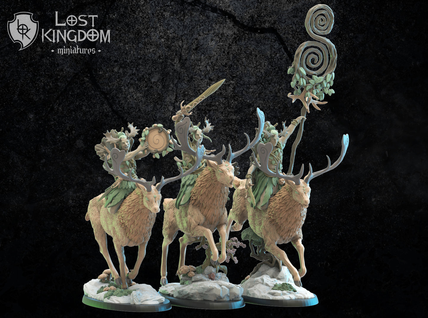 Shika Riders, Lost Kingdom Miniatures