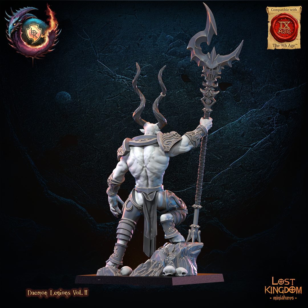Clawed fiend Hero, Lost Kingdom Miniatures