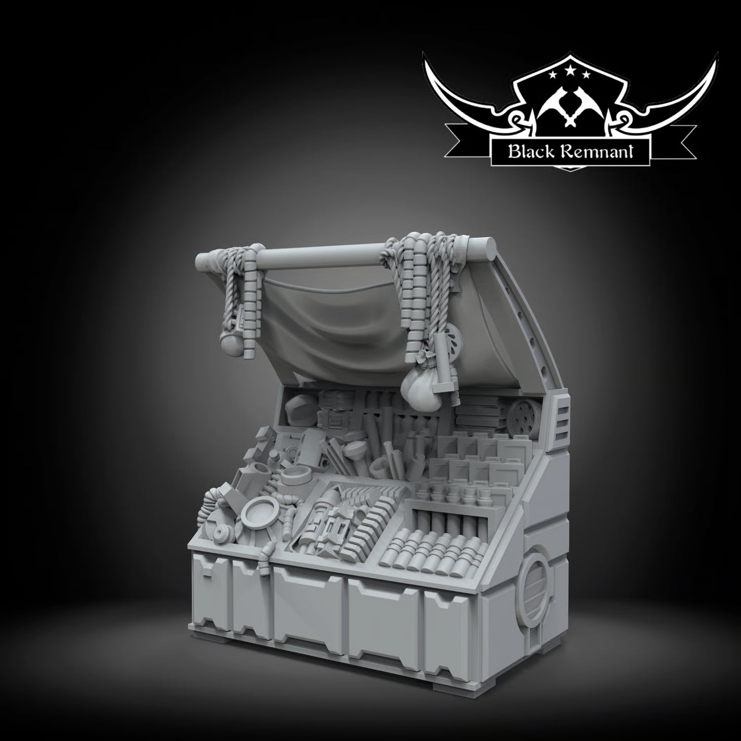 Ancient merchant stall, Black Remnant
