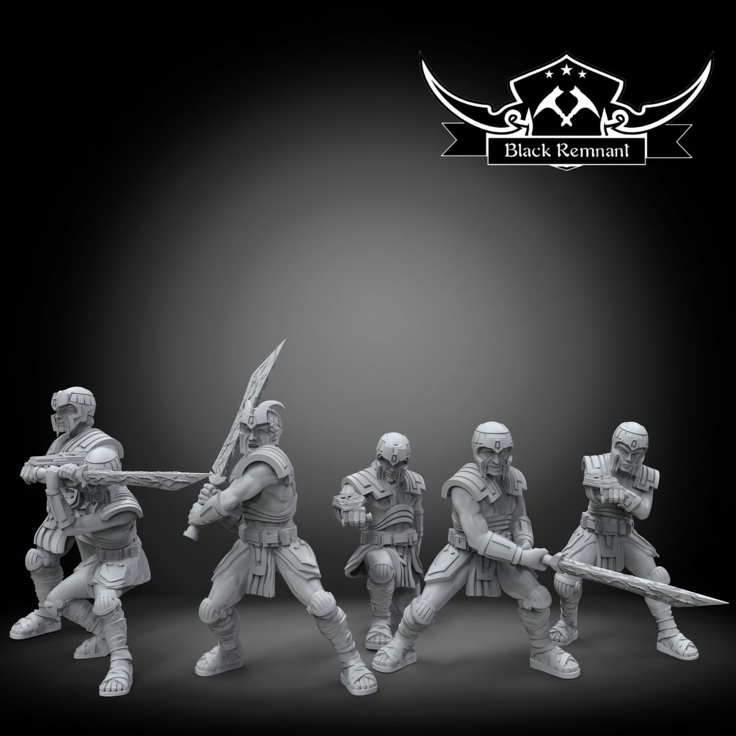 Ancient red warriors, Black Remnant