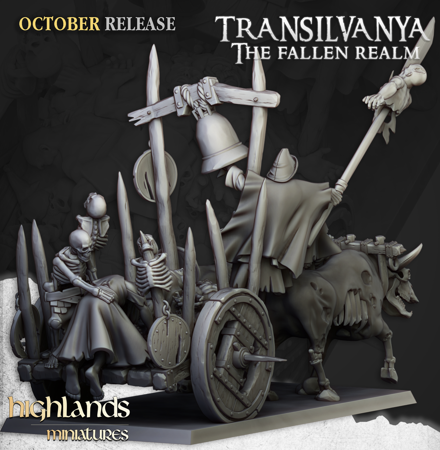 Corpse Cart, Highlands Miniatures