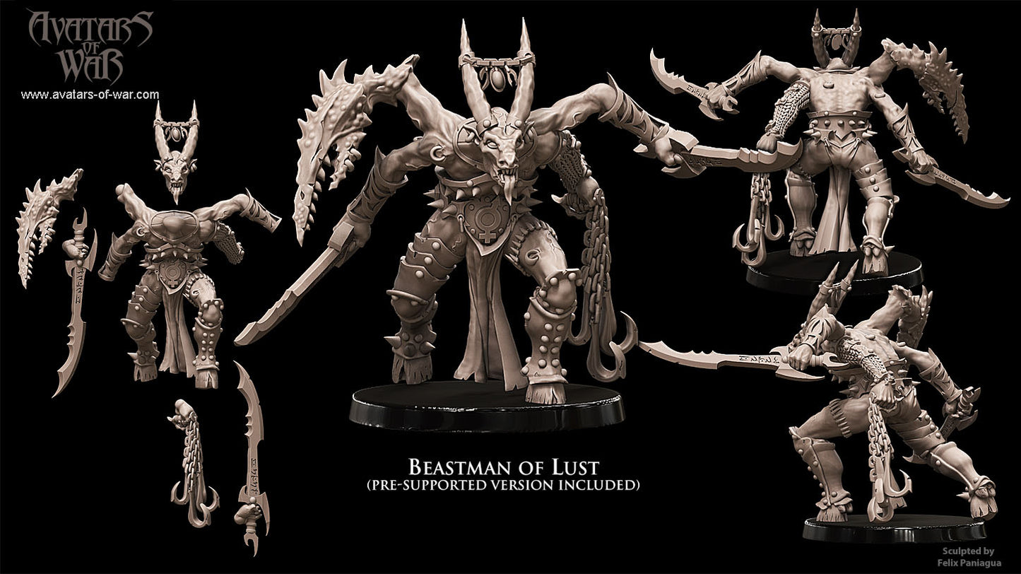 Beastman Lord Lust, Avatars of War