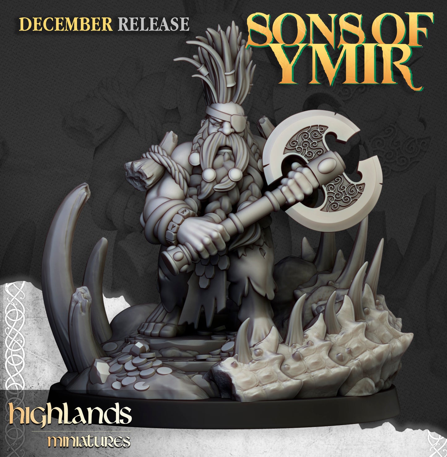 Dwarf Dragonseeker, Highlands Miniatures