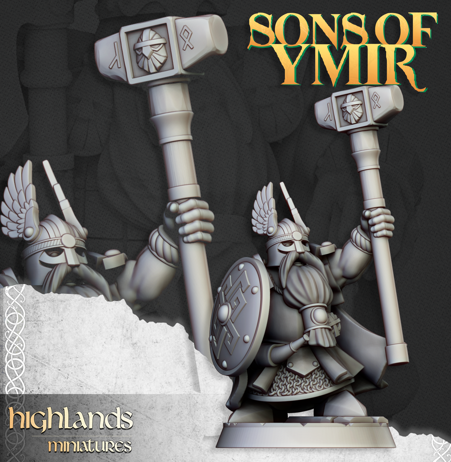 Dwarf Lord, Highlands Miniatures