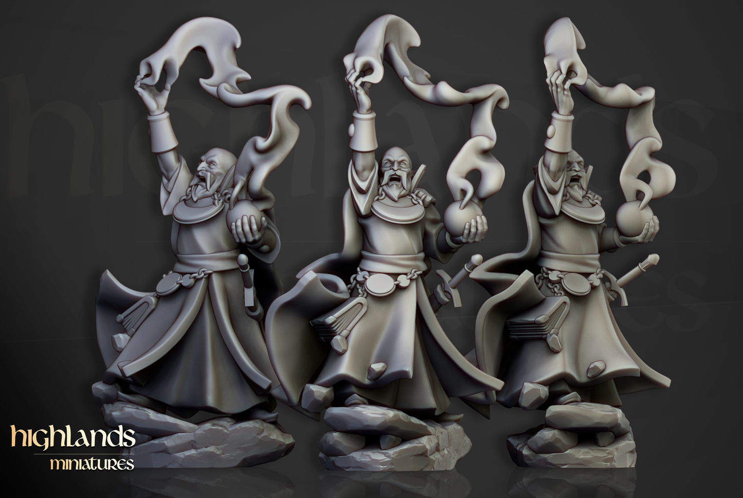 Wizard, Highlands Miniatures