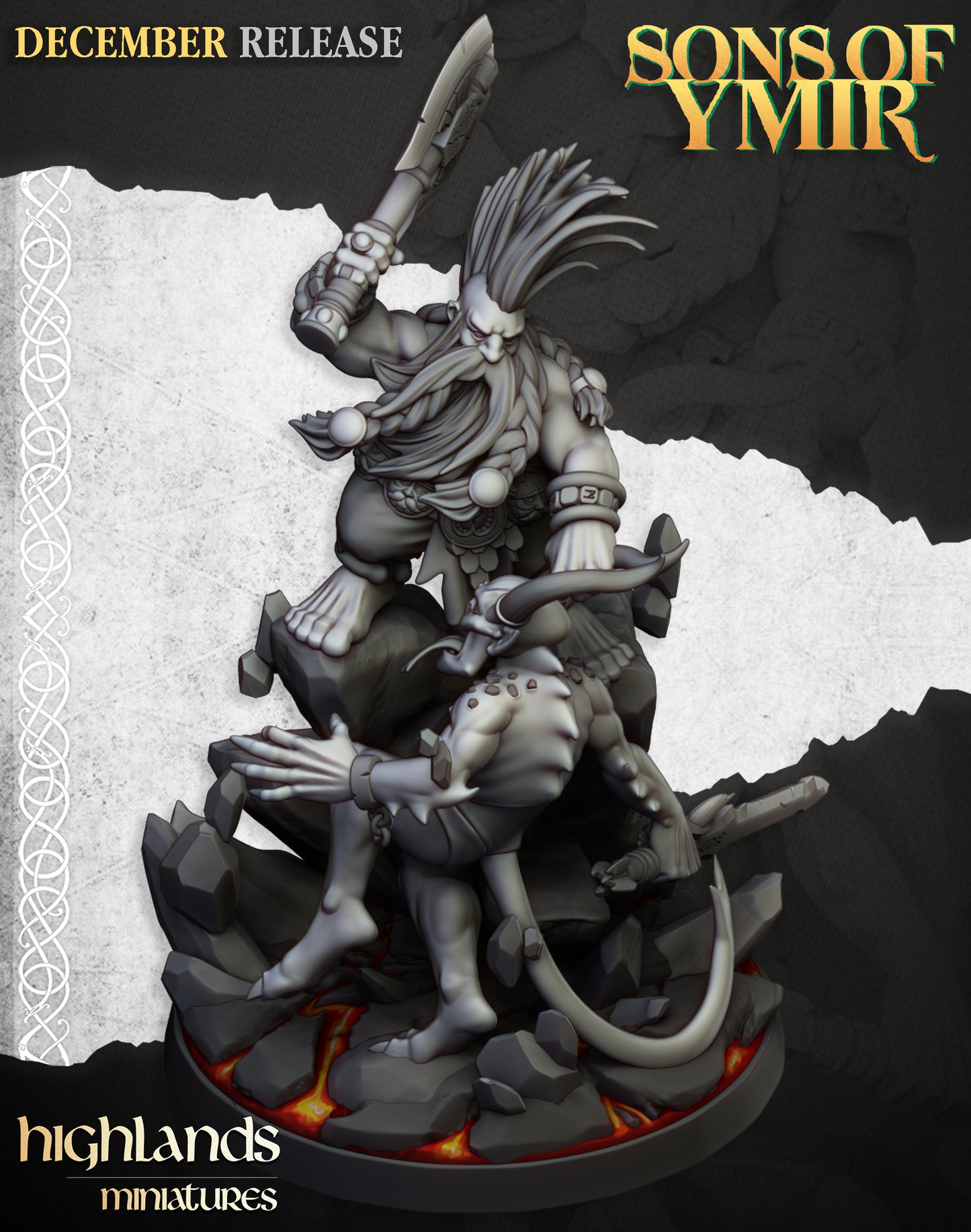 Dwarf Daemonseeker, Highlands Miniatures