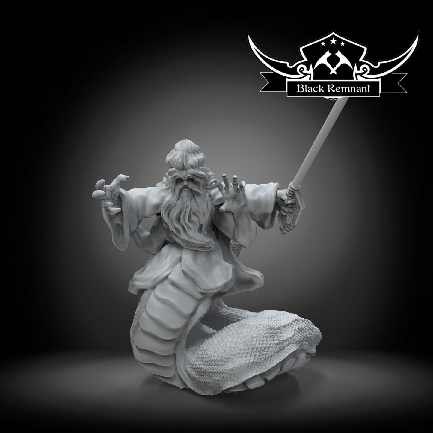 Mystical snake warrior, Black Remnant