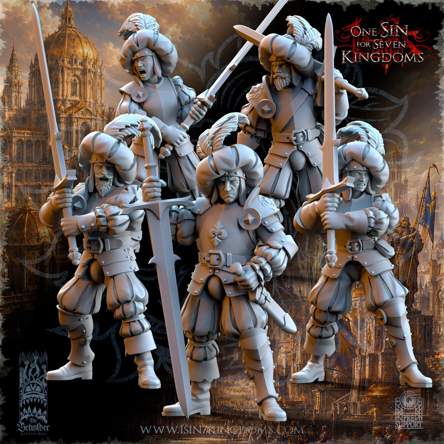 Greatblades, The Beholder Miniatures