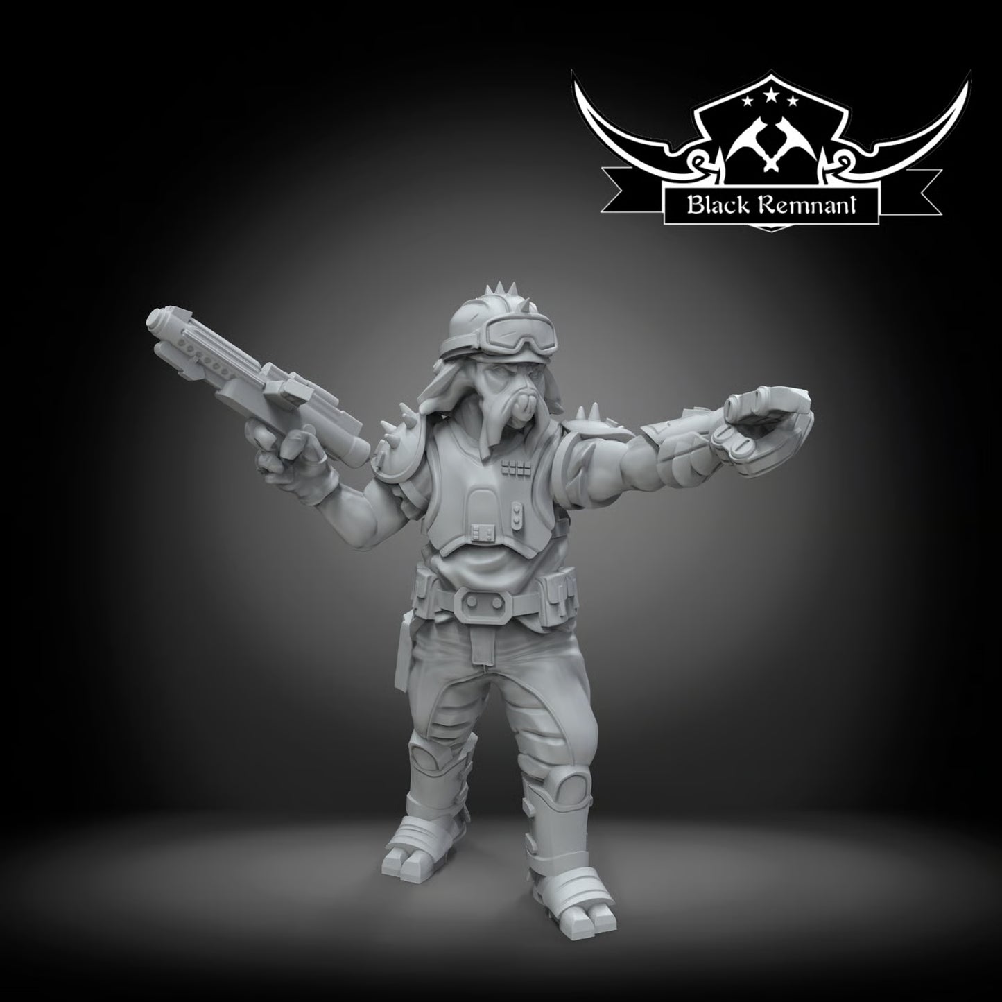 Poulp pirate leader, Black Remnant