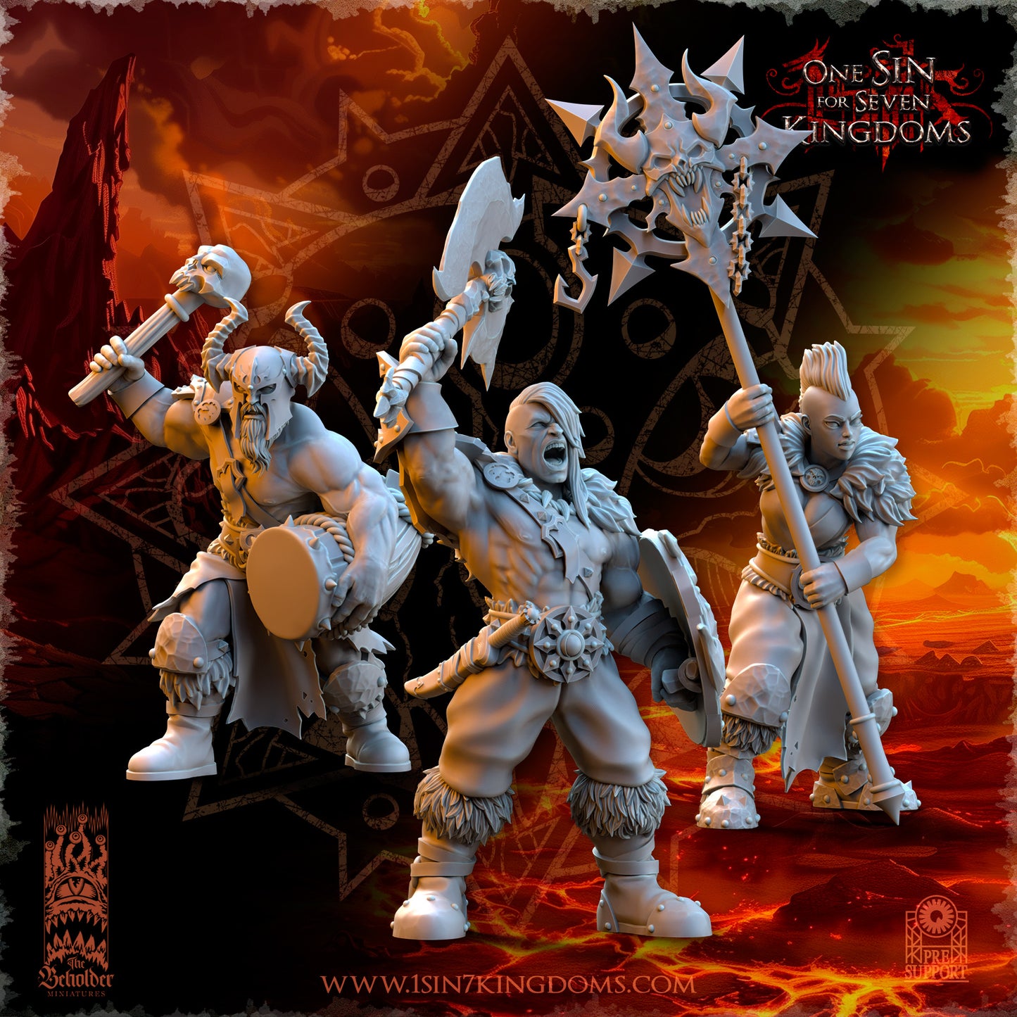 Barbarian Despoilers, The Beholder Miniatures
