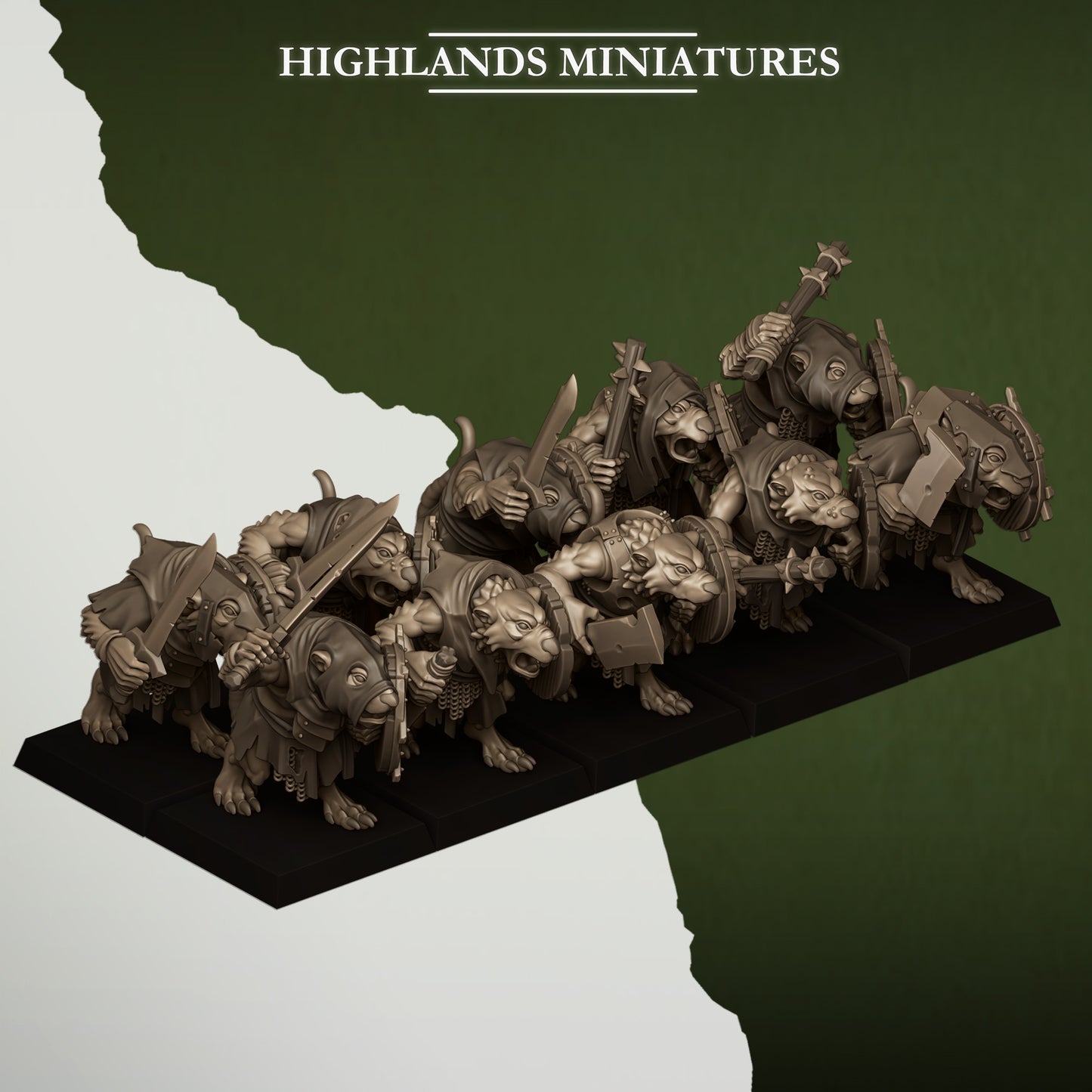 Sewer rats, Highlands Miniatures
