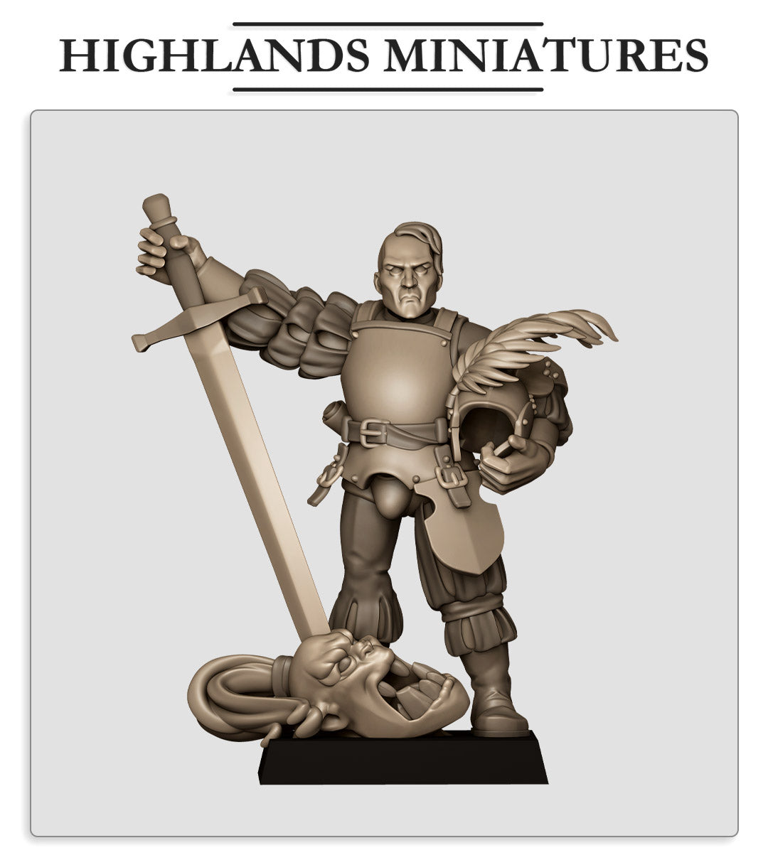Sunland Captain 3, Highlands Miniatures