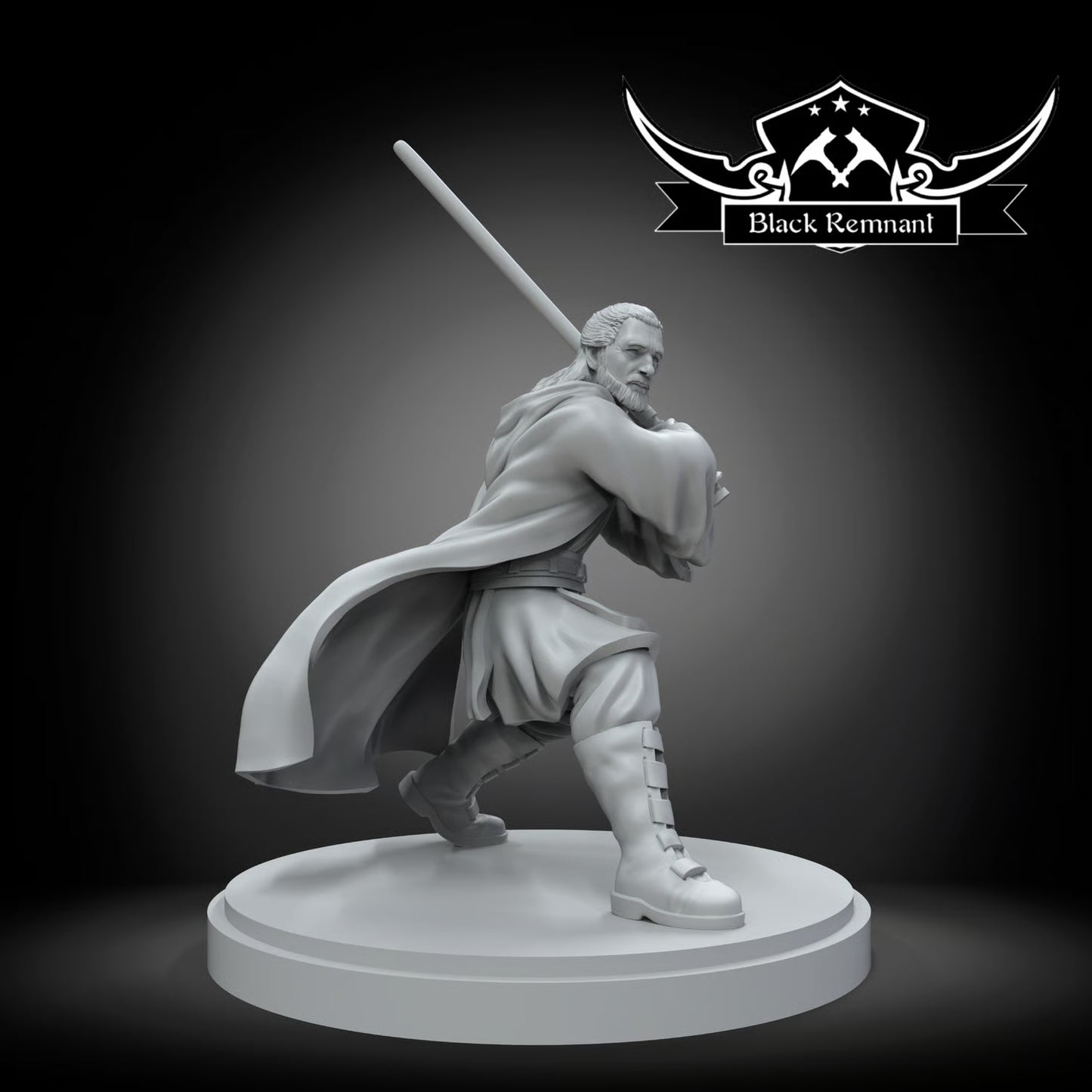 Shatter grey mystical warrior, Black Remnant