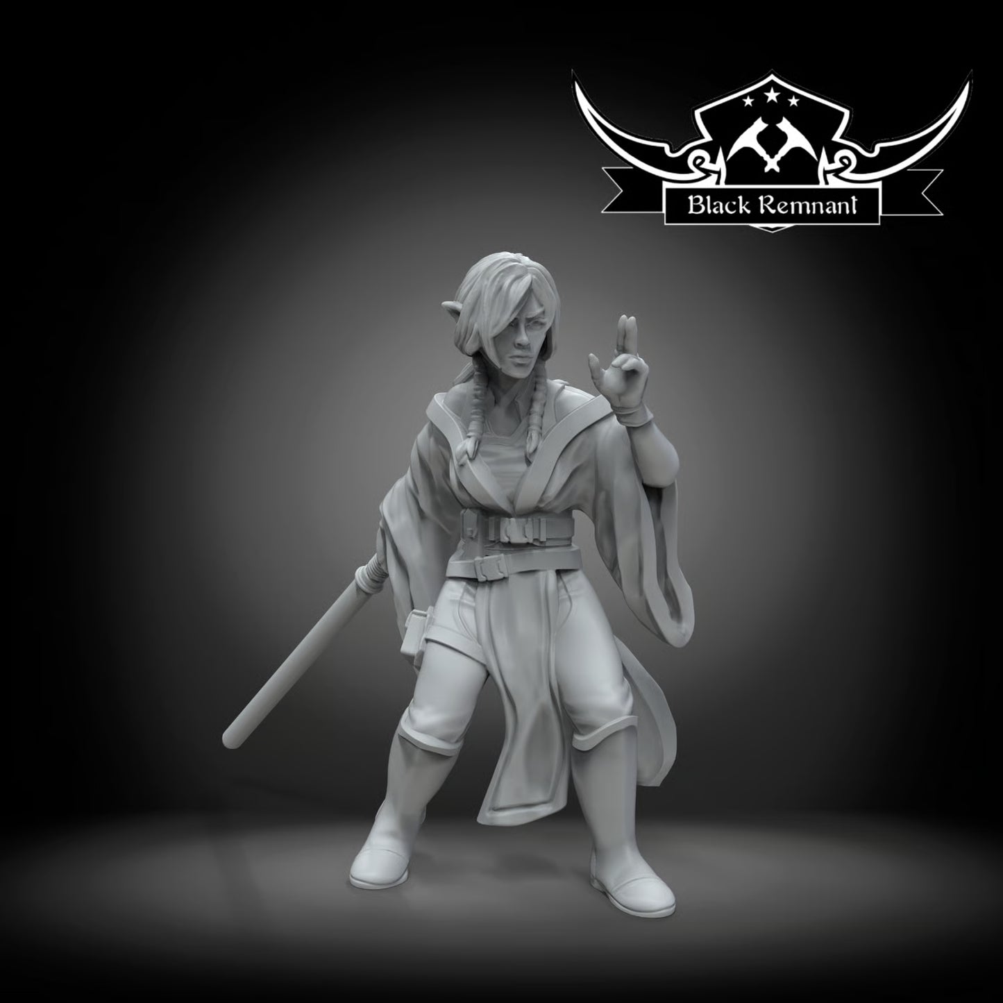 The monk, Black Remnant