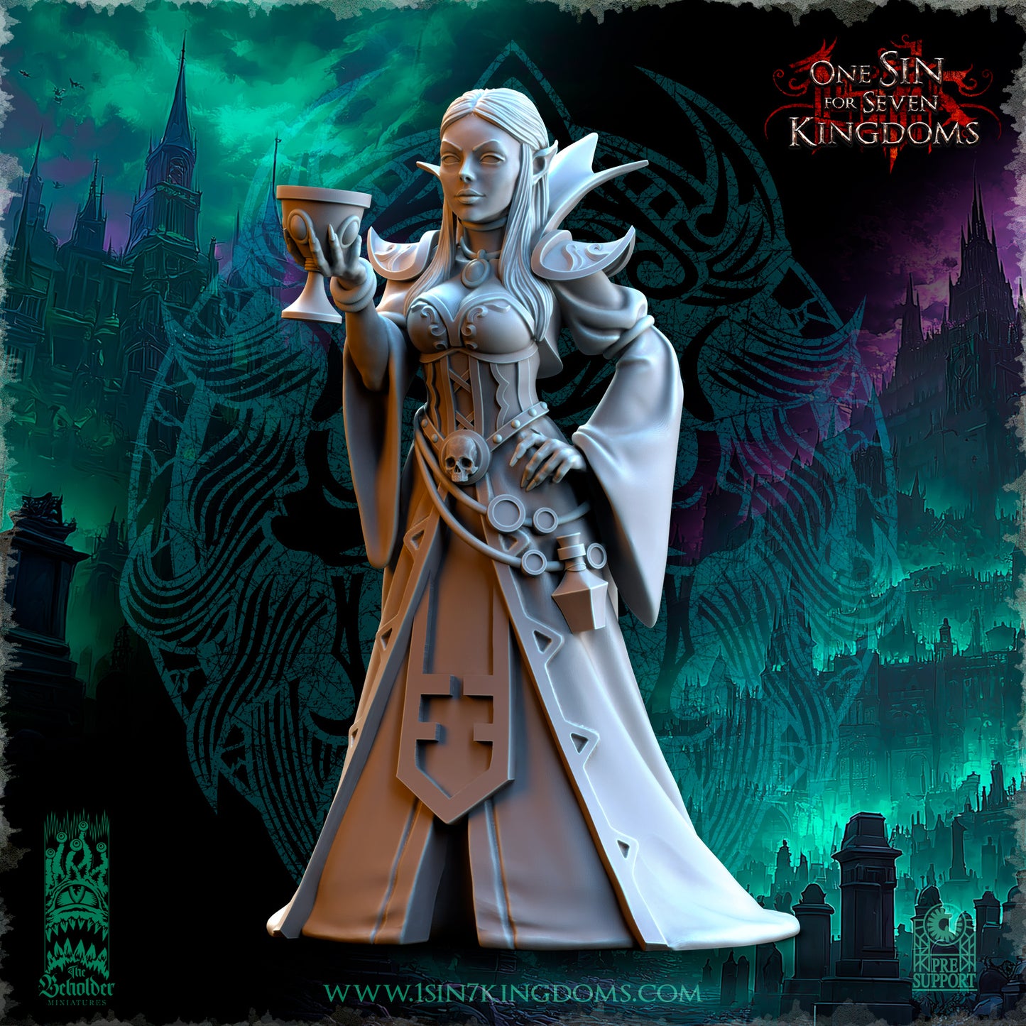 Alith, Vampire Countess, The Beholder Miniatures