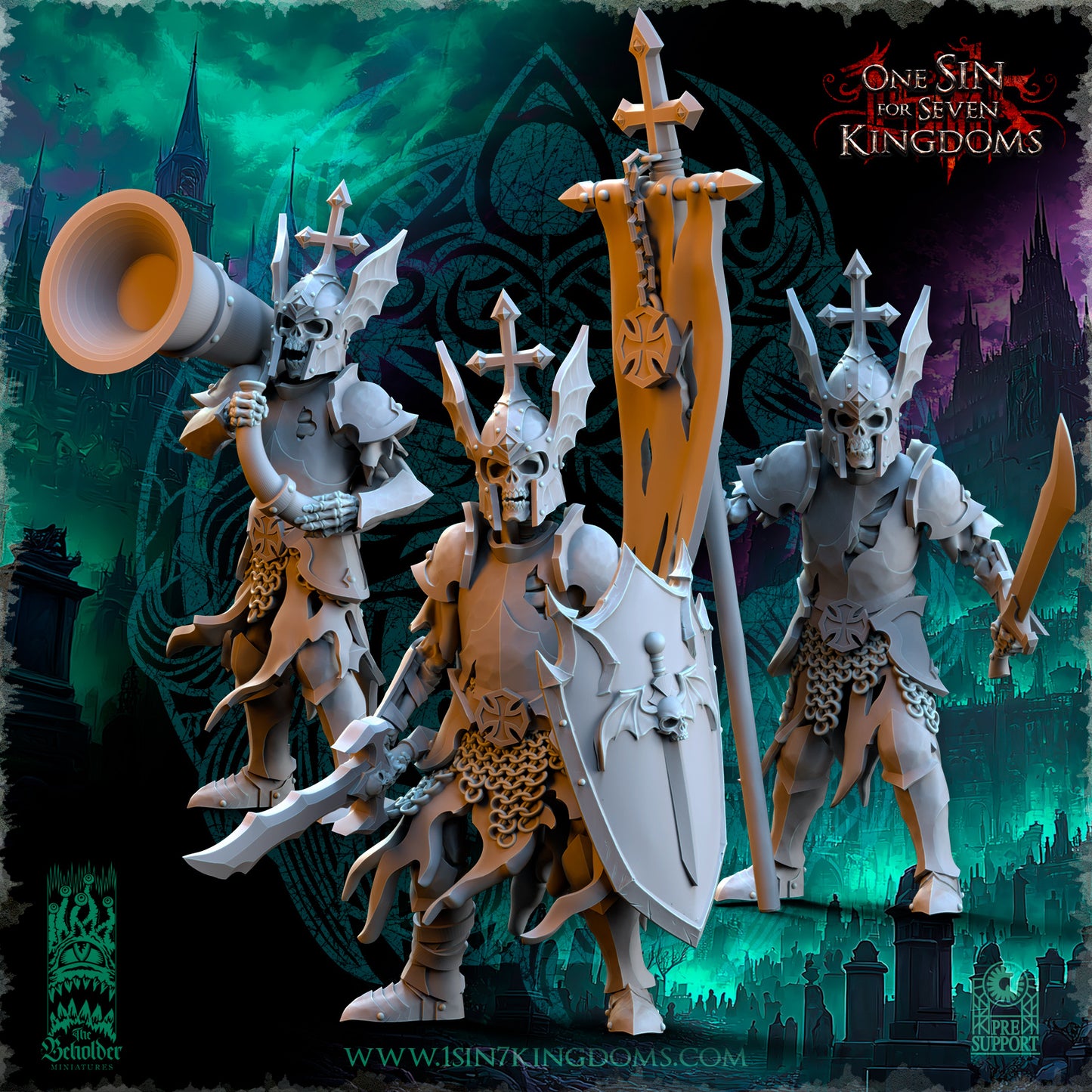 Crypt Guards, The Beholder Miniatures