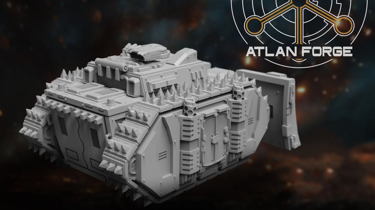Bulldozer Siege Tank, Atlan Forge