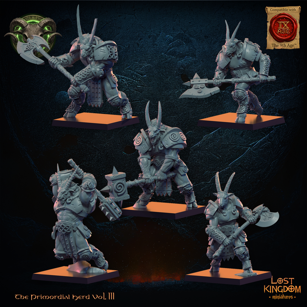Longhorn Herd, Lost Kingdom Miniatures