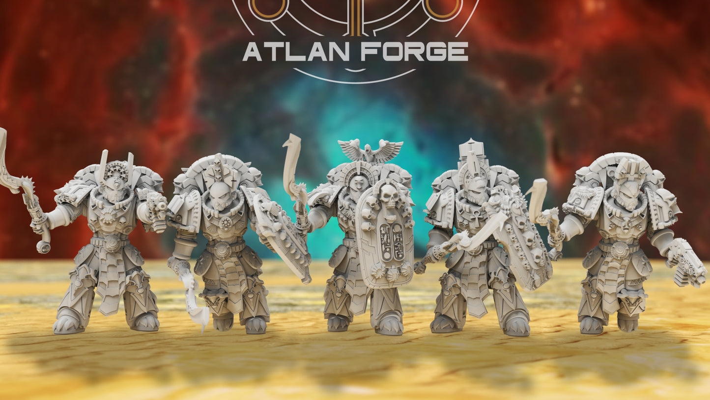 Aegyptian Shield Guard, Atlan Forge