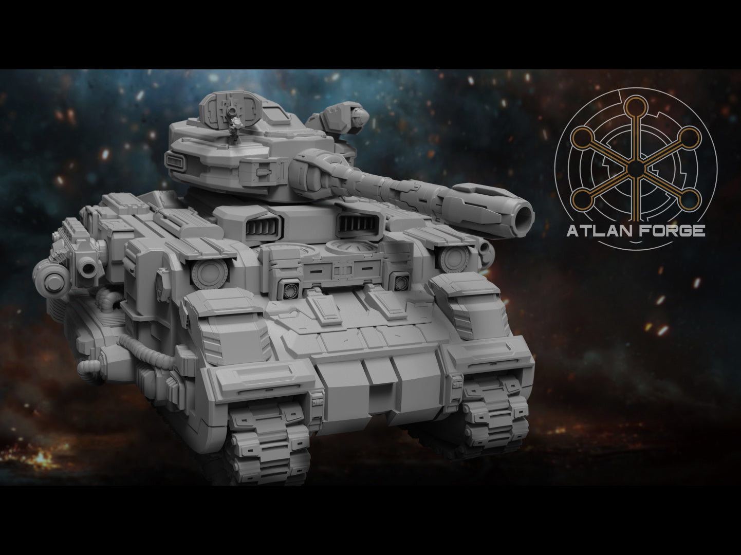 Arctodus Battle Tank, Atlan Forge