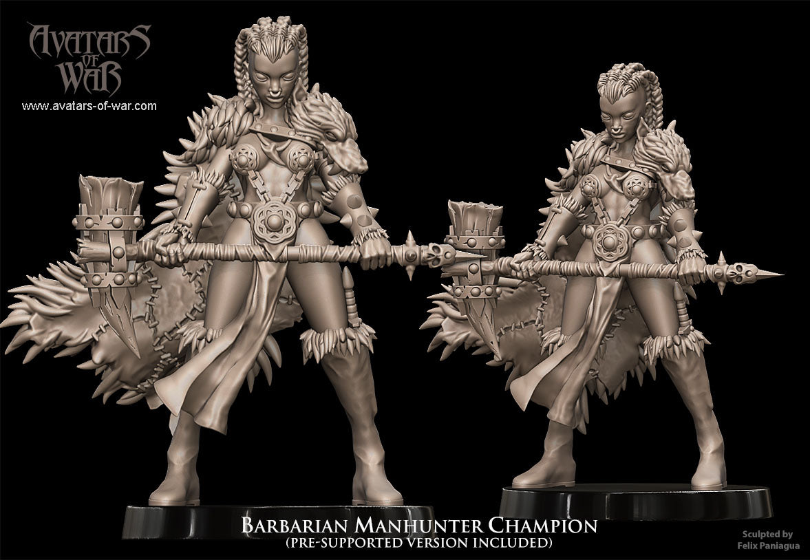 Barbarian Manhunter D, Avatars of War