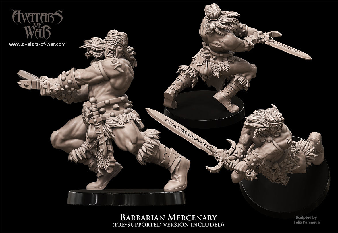 Barbarian Mercenary D, Avatars of War