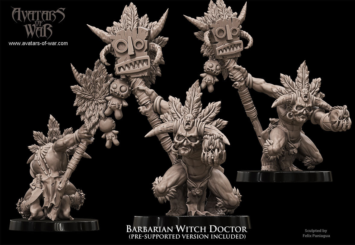 Barbarian Witch Doctor, Avatars of War