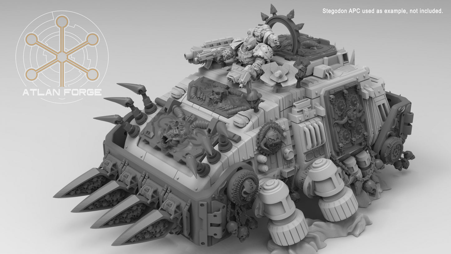 Hades Vehicle Ornaments, Atlan Forge