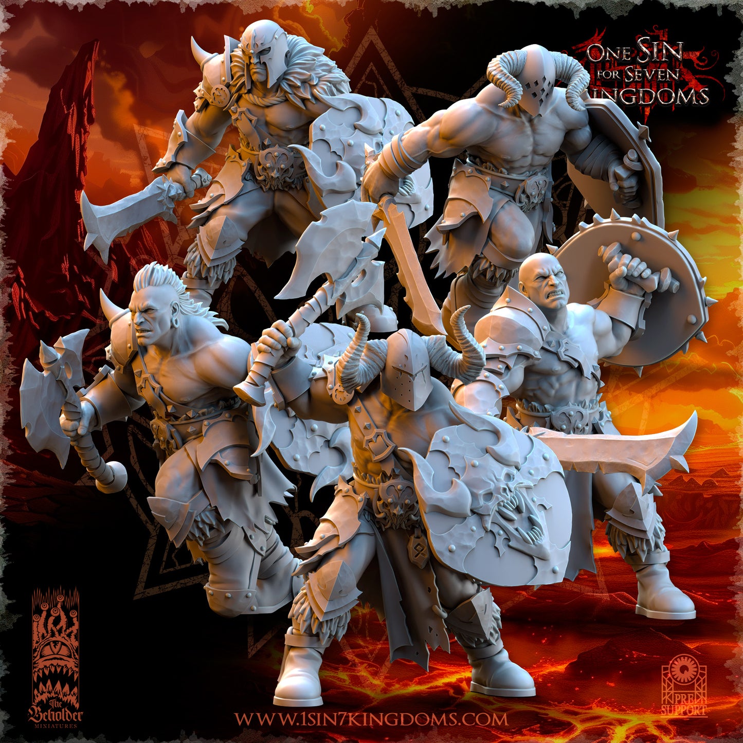 Barbarian Despoilers, The Beholder Miniatures