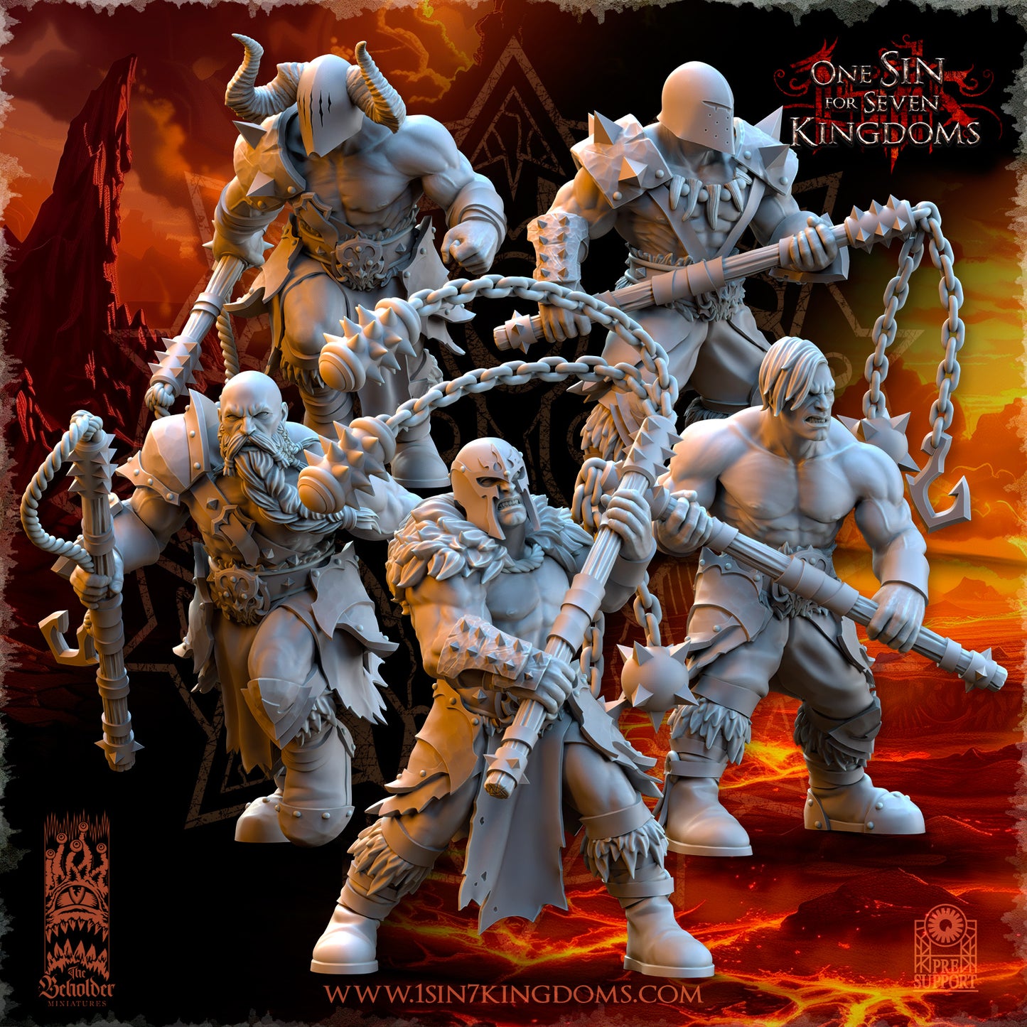 Barbarian Despoilers, The Beholder Miniatures