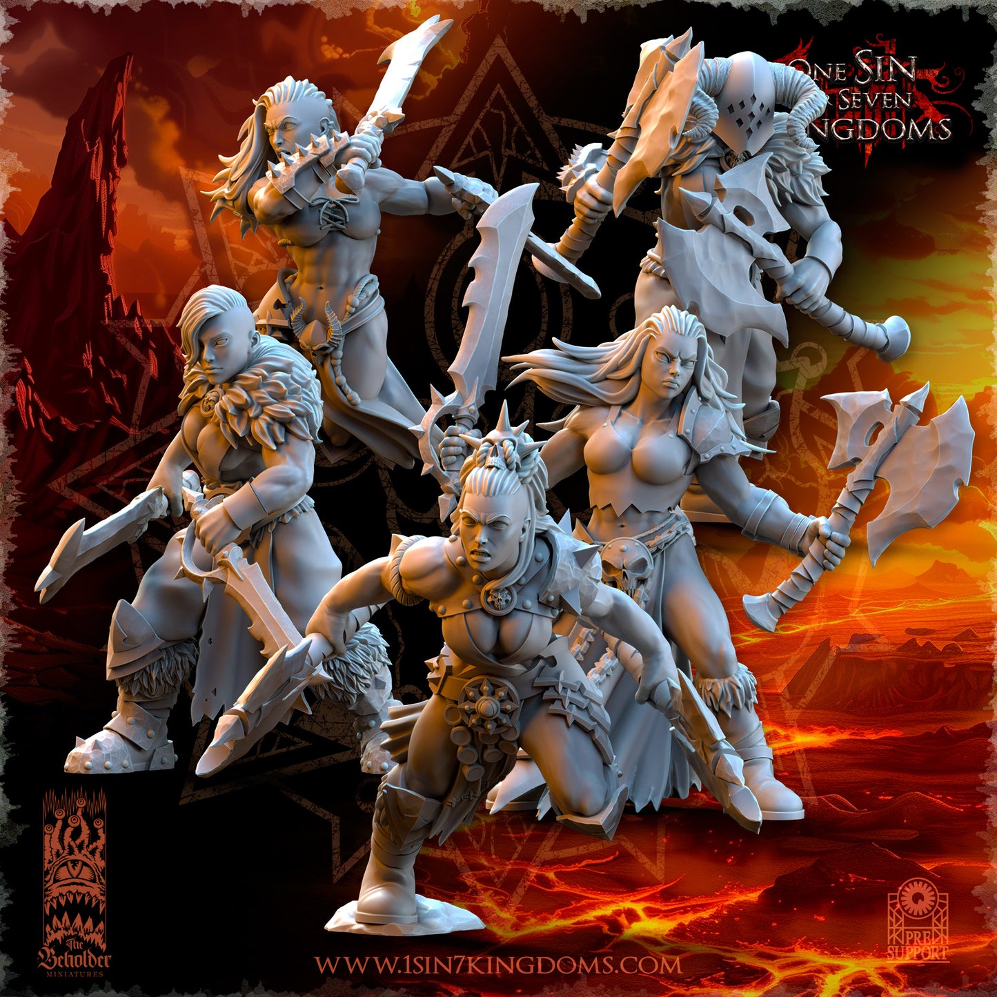 Barbarian Despoilers, The Beholder Miniatures