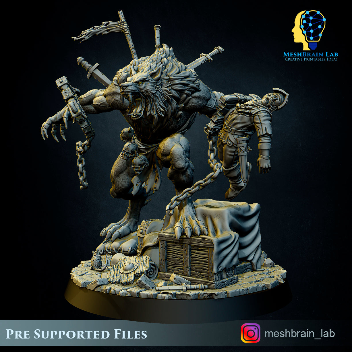 Monstrous Werewolf, MeshBrain Lab