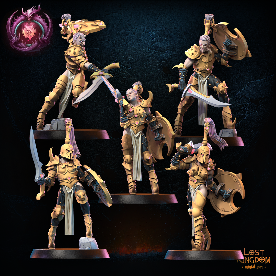 Depravation Regiment Sword, Lost Kingdom Miniatures