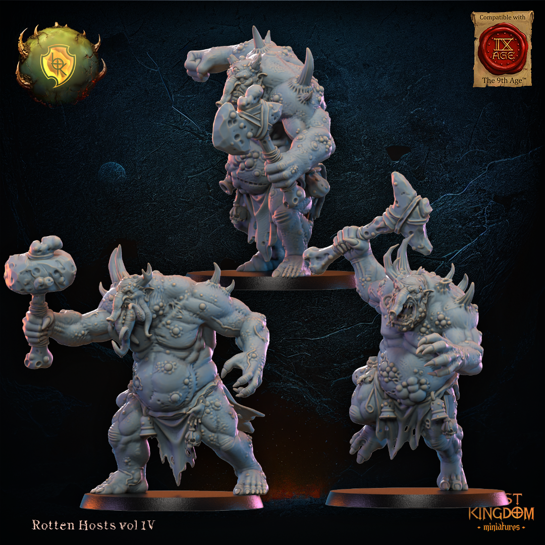 Noxious Trolls, Lost Kingdom Miniatures